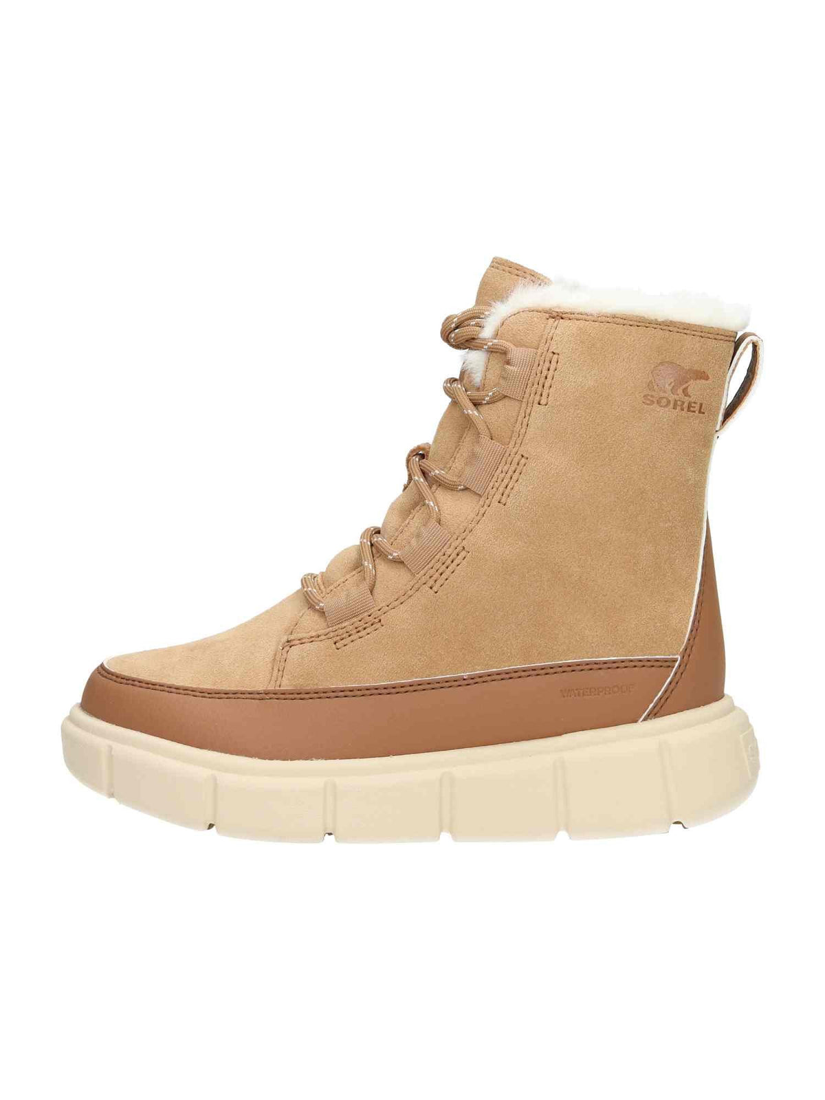 Youth Sorel Explorer Iii Lace Wp tawny buff  ble | Bildmaterial bereitgestellt von SHOES.PLEASE.