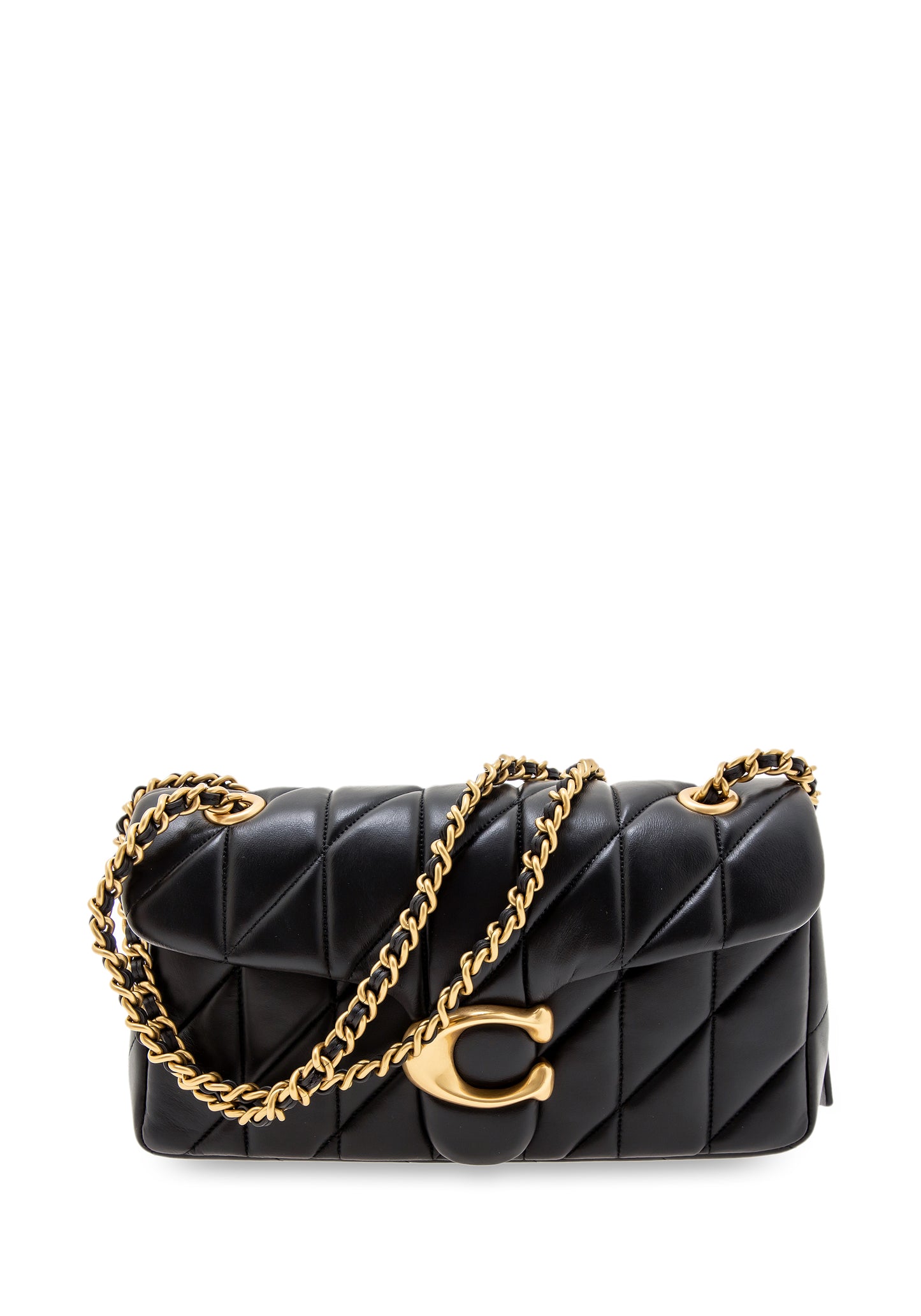 Tabby Quilted Shoulder Bag with Chain bl | Bildmaterial bereitgestellt von SHOES.PLEASE.