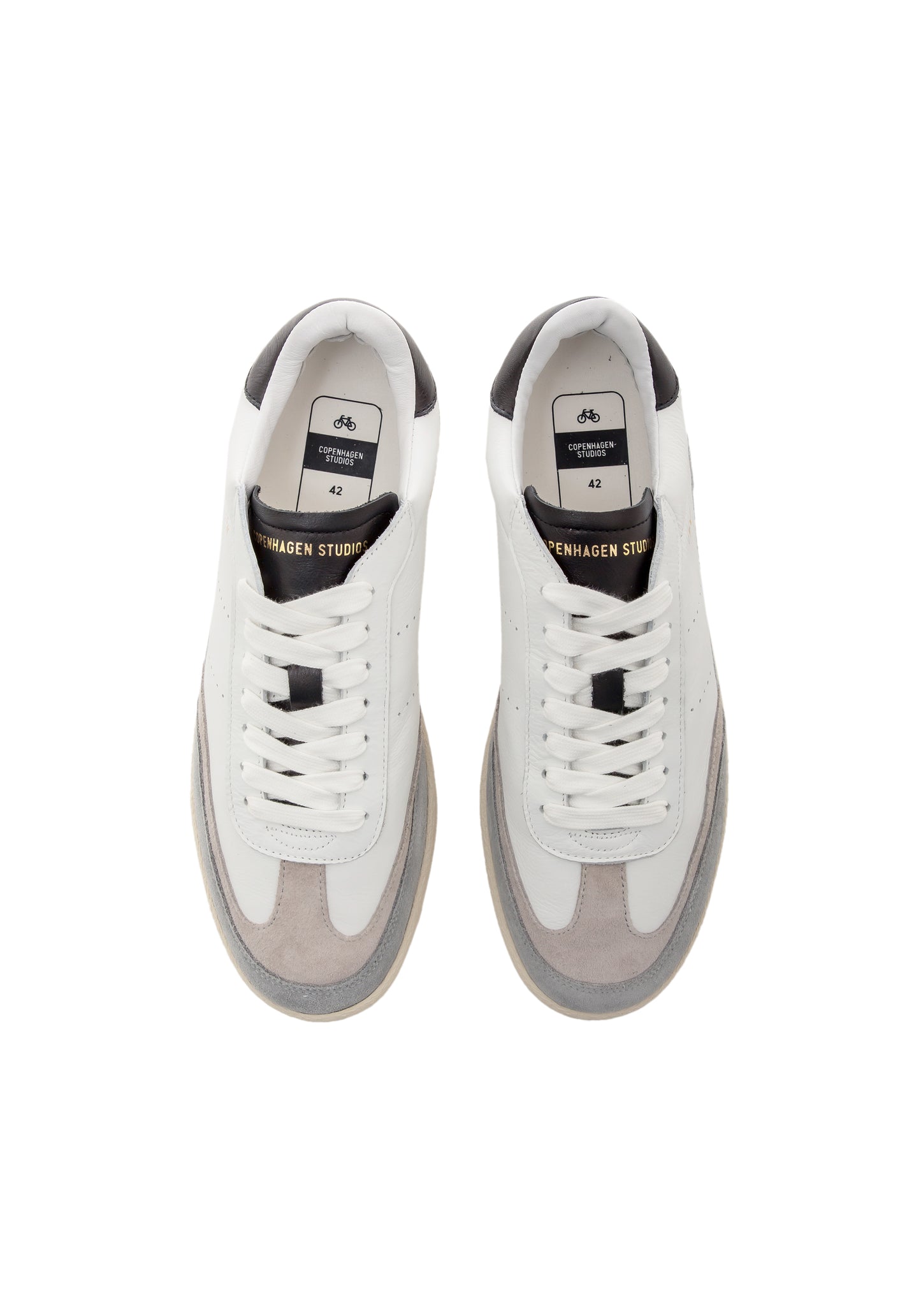 CPH257M leather mix white/black | Bildmaterial bereitgestellt von SHOES.PLEASE.