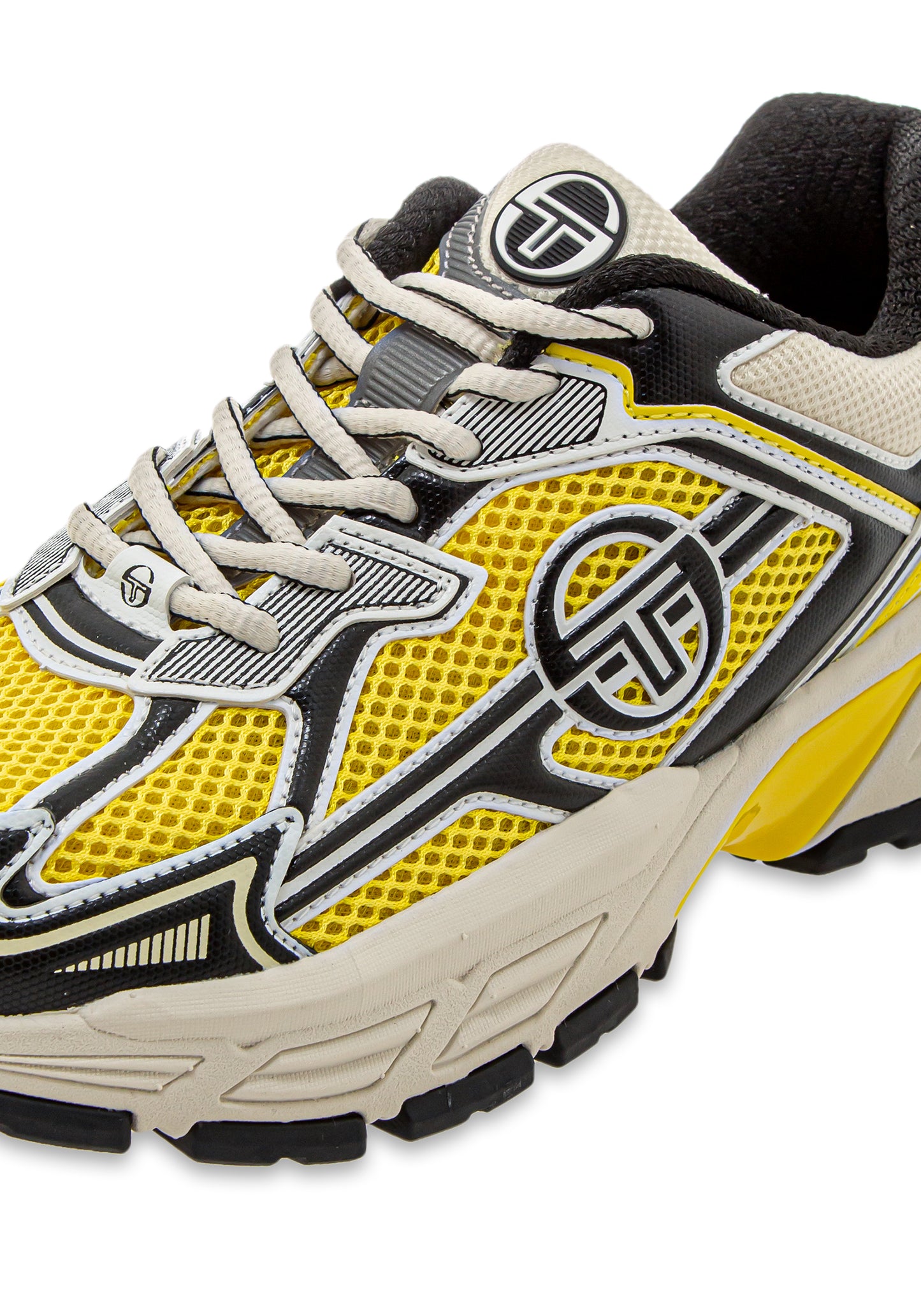 Y2K Runner safety yellow seedpearl raven | Bildmaterial bereitgestellt von SHOES.PLEASE.