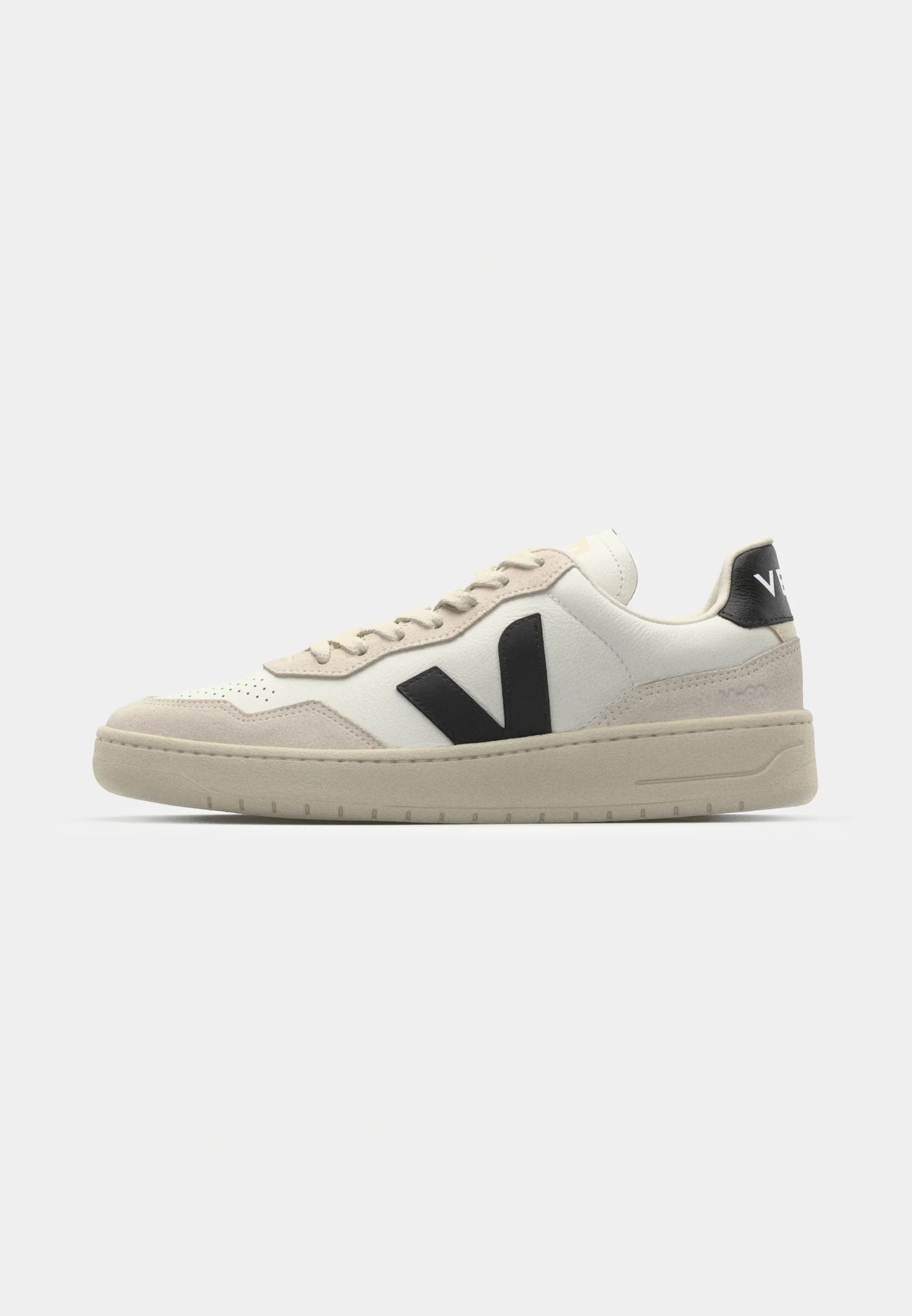 V-90 O.T. LEATHER WHITE black | Bildmaterial bereitgestellt von SHOES.PLEASE.