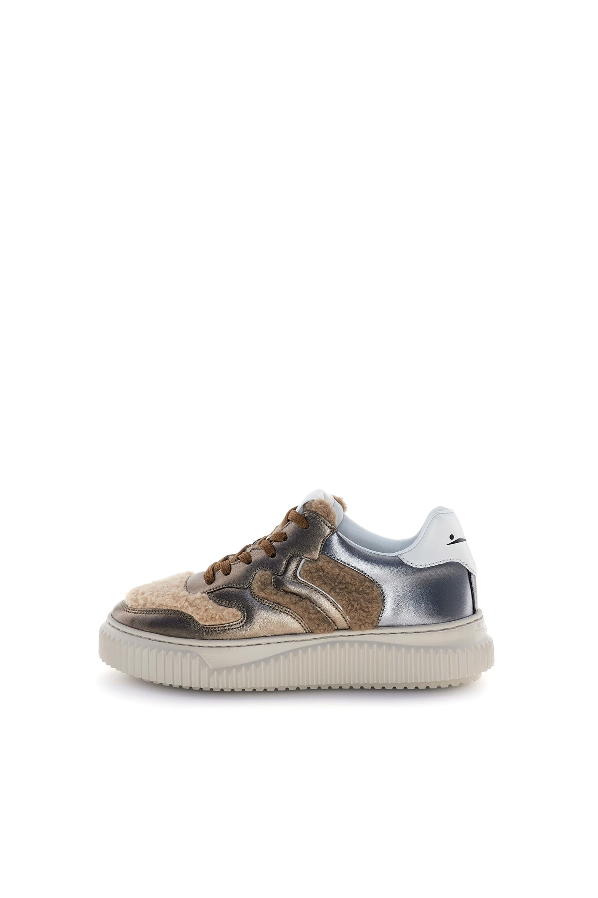 Laura Metallic Goat Skin/Fur bronze pewter beige | Bildmaterial bereitgestellt von SHOES.PLEASE.