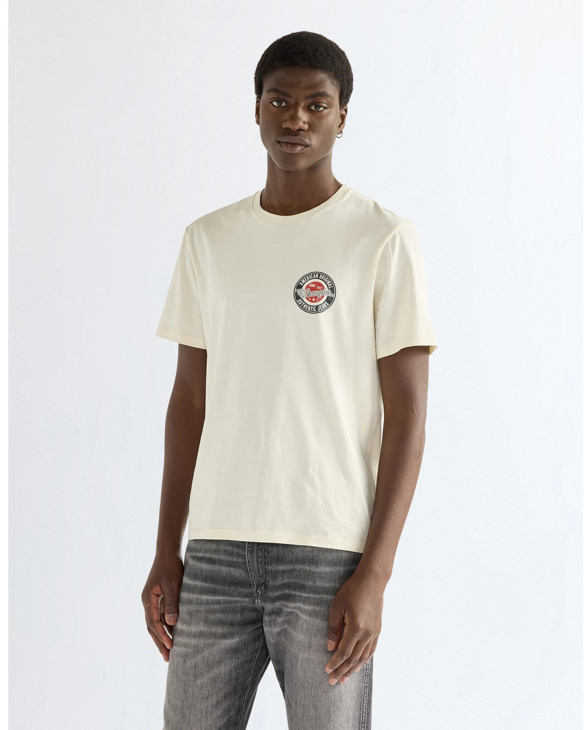 SMALL AMERICANA TEE antique white | Bildmaterial bereitgestellt von SHOES.PLEASE.