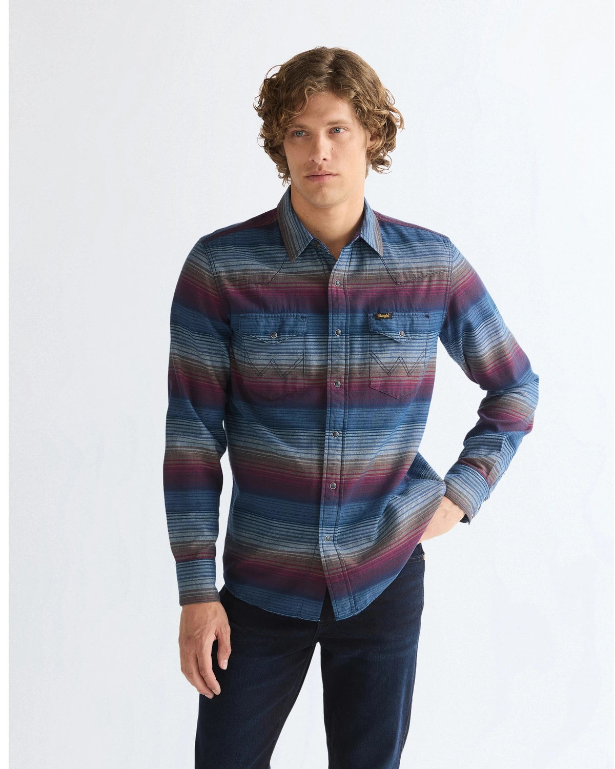 WESTERN SHIRT dark americana | Bildmaterial bereitgestellt von SHOES.PLEASE.