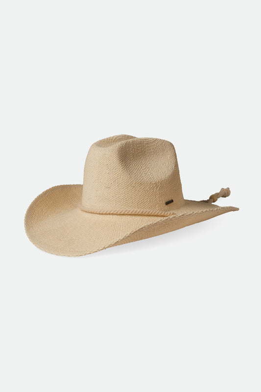 AUSTIN STRAW COWBOY HAT bone