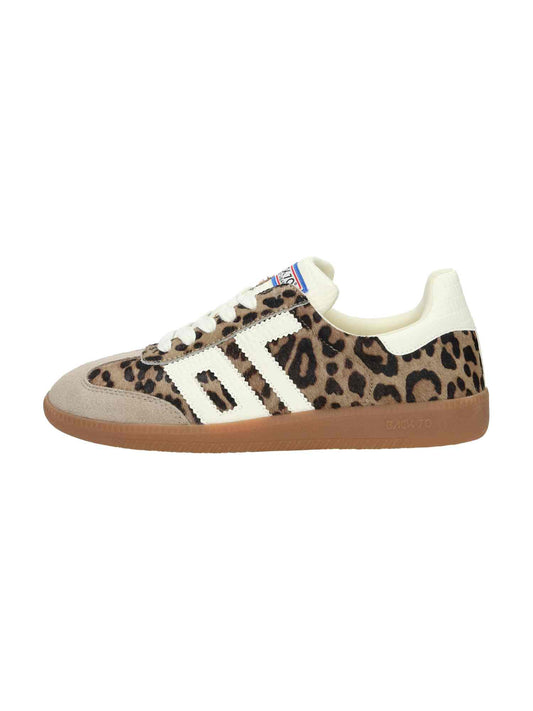 Cloud P22 leopard taupe suede taupe milk croc croc