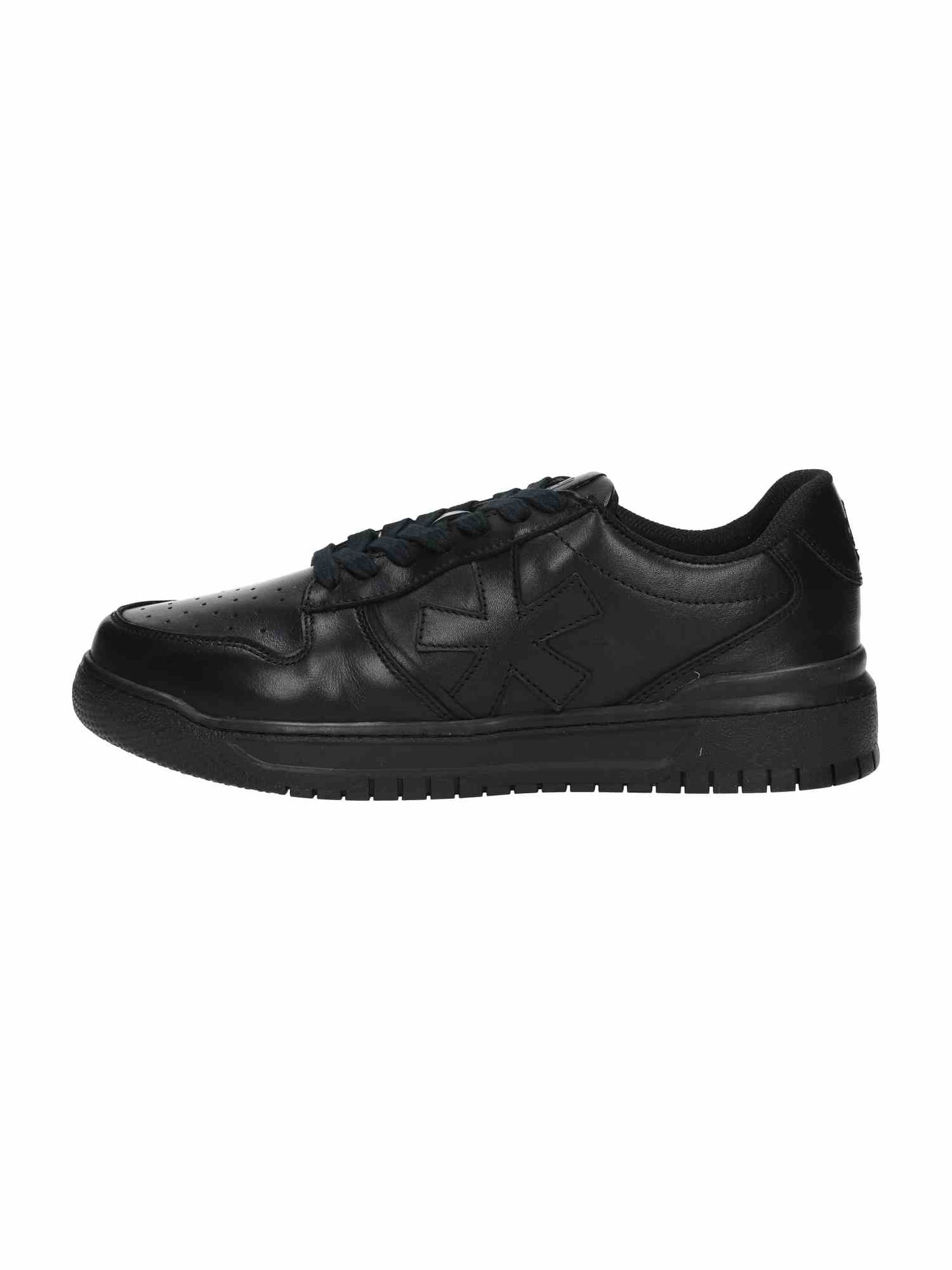 Drew Trainer Leather triple black | Bildmaterial bereitgestellt von SHOES.PLEASE.