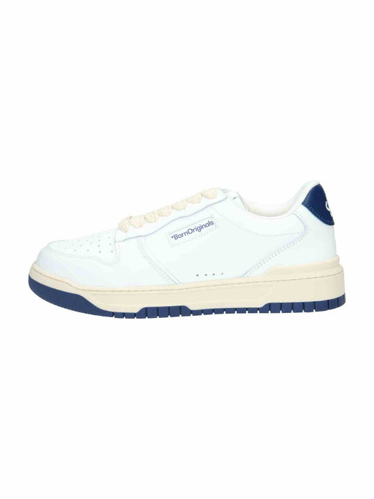 Drew Trainer Leather white/navy