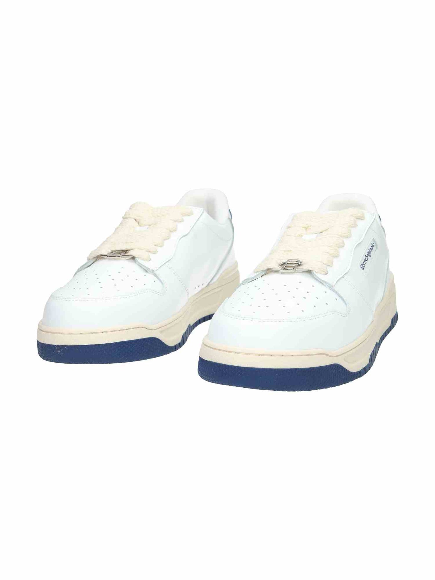 Drew Trainer Leather white/navy | Bildmaterial bereitgestellt von SHOES.PLEASE.