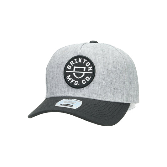 Crest C MP Snapback heather grey/black grau schwarz