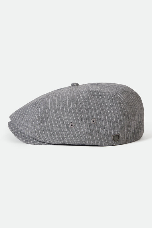 BROOD LW SNAP CAP light grey white stripe chambr