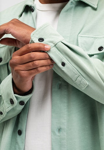 Phil Jersey Overshirt inari green | Bildmaterial bereitgestellt von SHOES.PLEASE.
