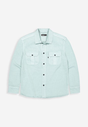 Phil Jersey Overshirt inari green