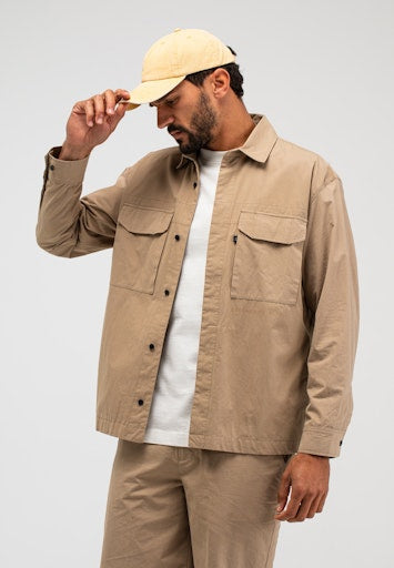 Dan Cotton Overshirt luxor beige | Bildmaterial bereitgestellt von SHOES.PLEASE.
