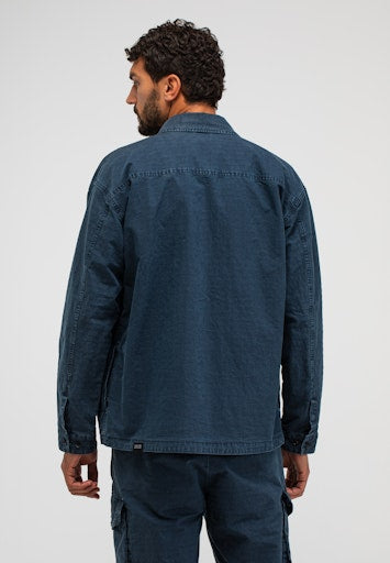 Dan Ripstop Overshirt alaska blue | Bildmaterial bereitgestellt von SHOES.PLEASE.