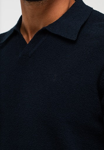 Boucle Knit Polo alaska blue | Bildmaterial bereitgestellt von SHOES.PLEASE.