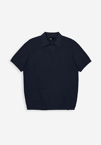 Boucle Knit Polo alaska blue | Bildmaterial bereitgestellt von SHOES.PLEASE.
