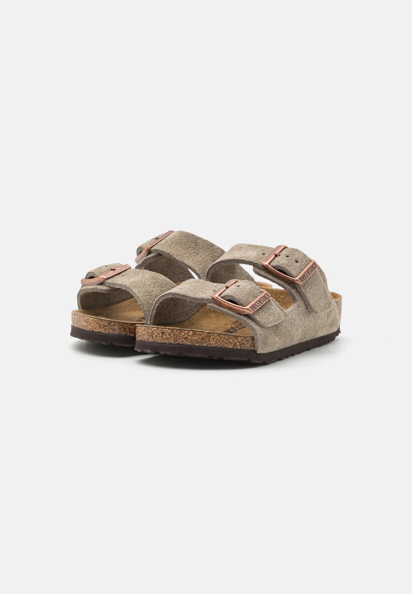 Arizona Kids Suede Leather Narrow taupe | Bildmaterial bereitgestellt von SHOES.PLEASE.