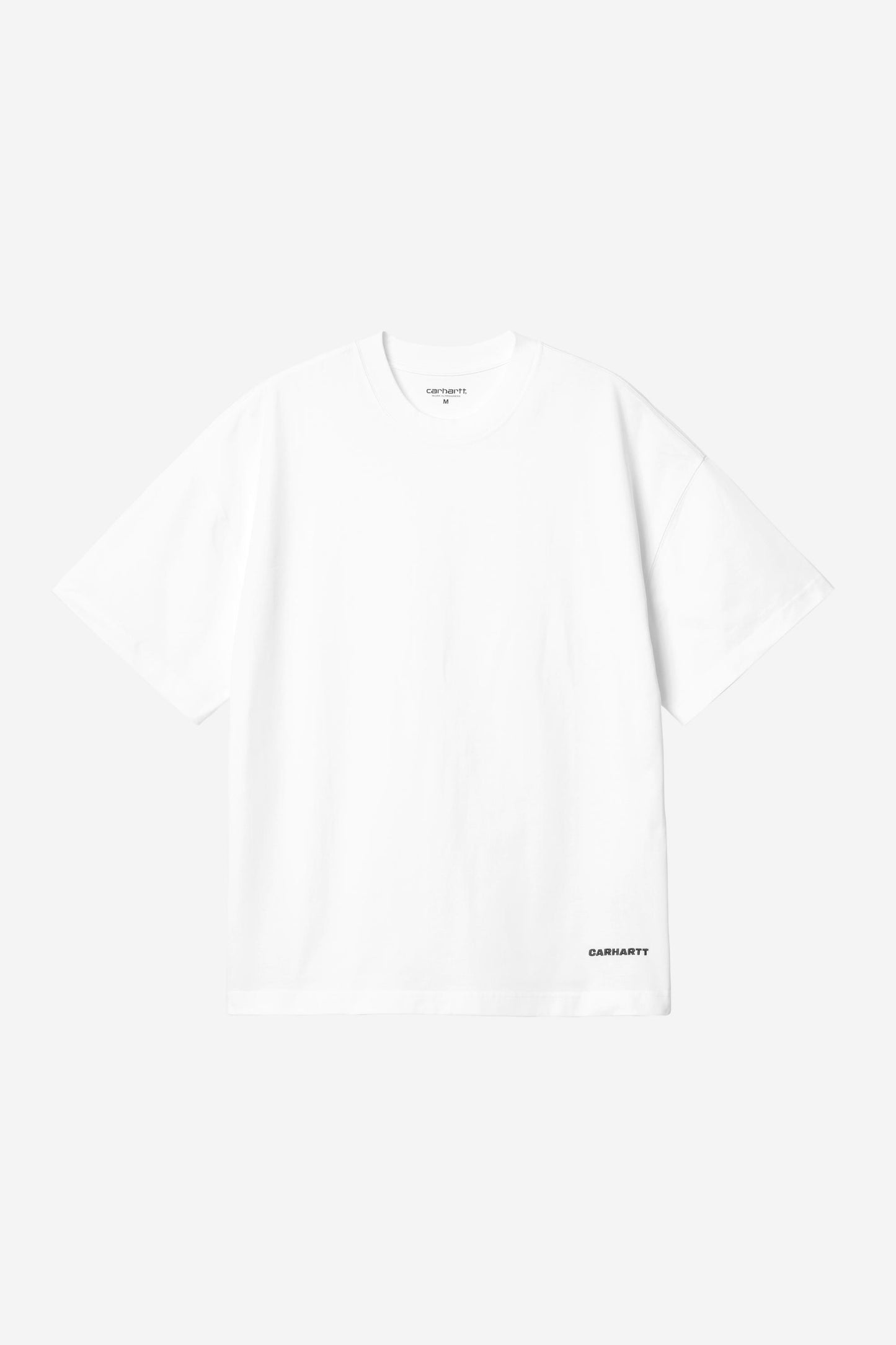S/S Link Script T-Shirt white / black | Bildmaterial bereitgestellt von SHOES.PLEASE.