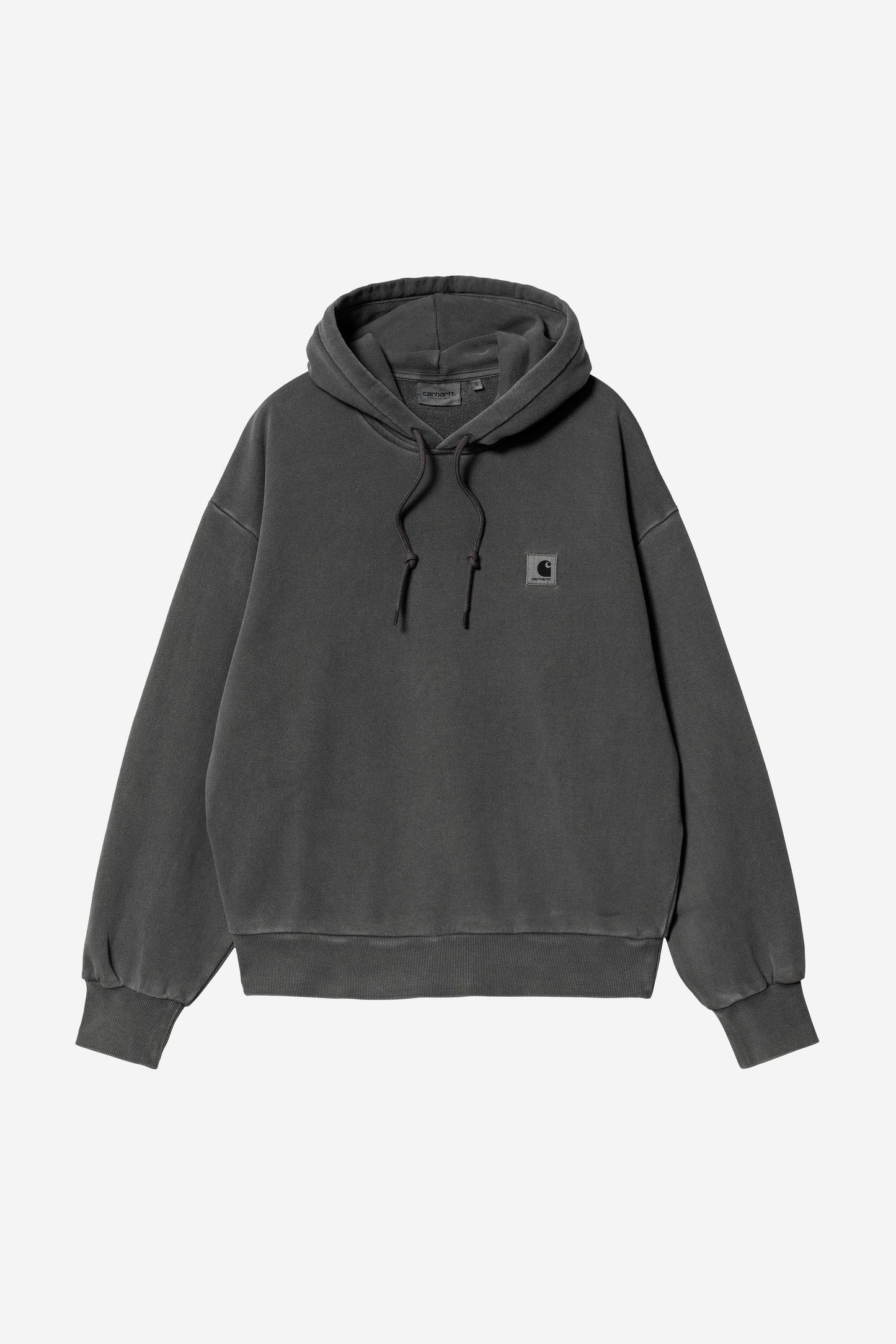 W' Hooded Nelson Sweat black/garment dyed | Bildmaterial bereitgestellt von SHOES.PLEASE.