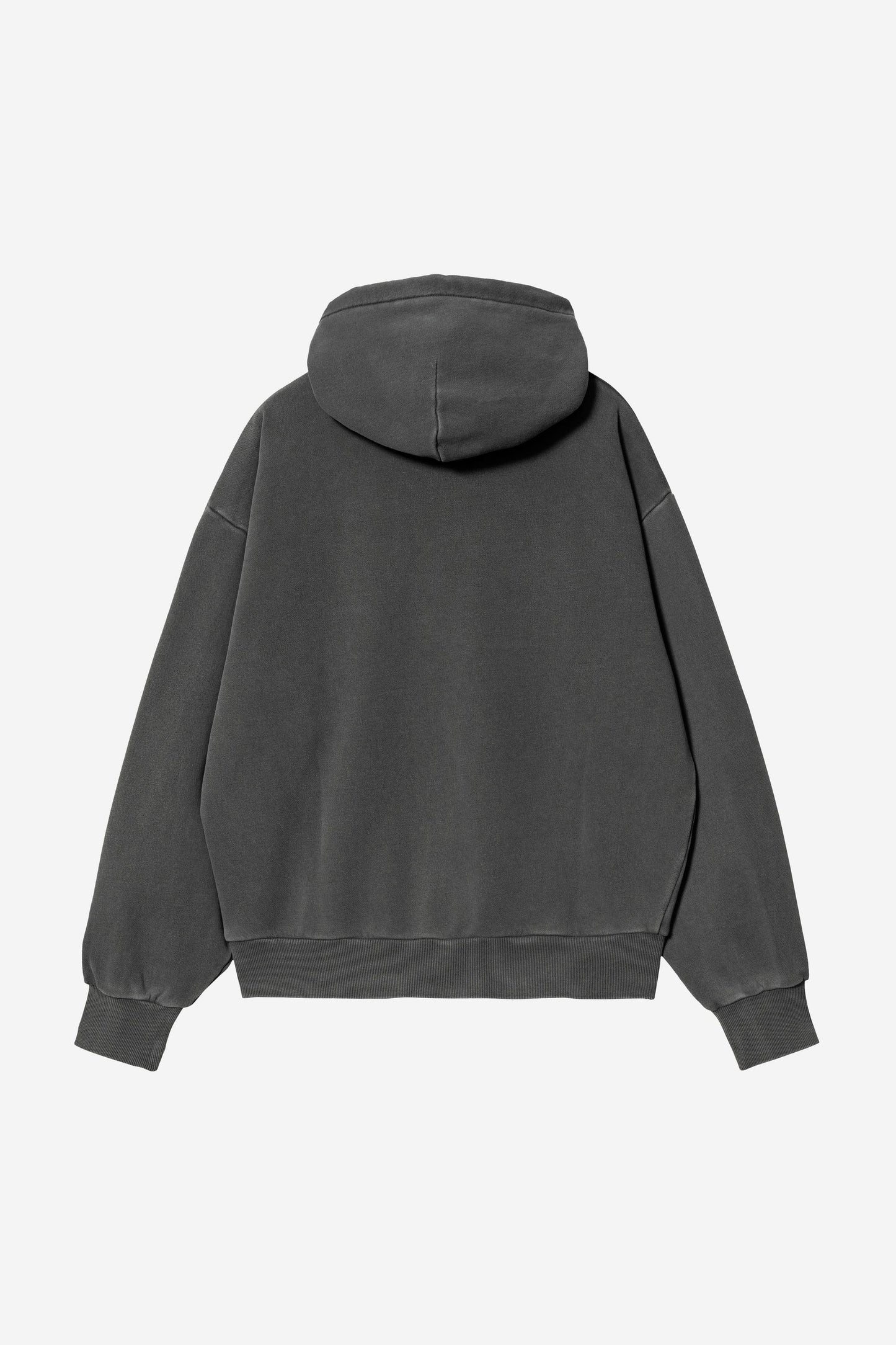 W' Hooded Nelson Sweat black/garment dyed | Bildmaterial bereitgestellt von SHOES.PLEASE.