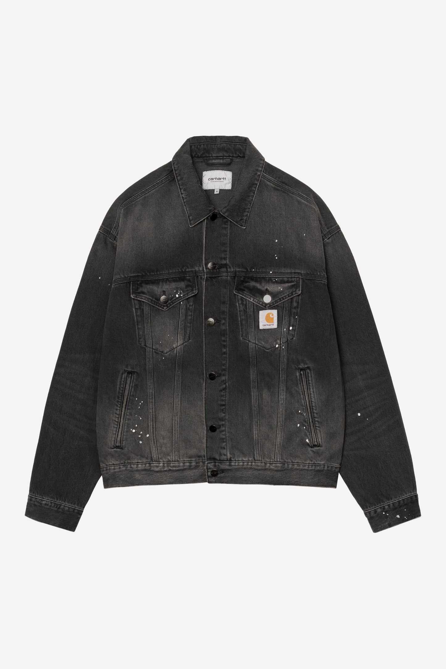 Helston Jacket black /destroy wash, splatter | Bildmaterial bereitgestellt von SHOES.PLEASE.