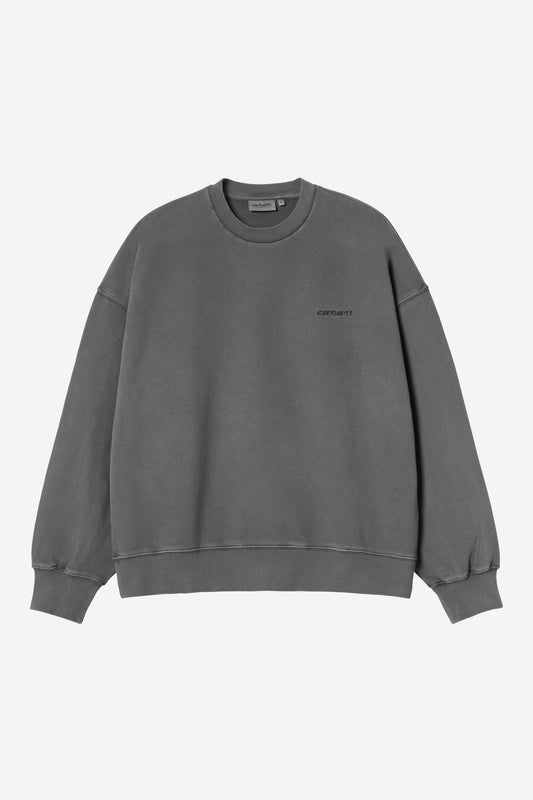 Benton Sweat graphite/garment dyed