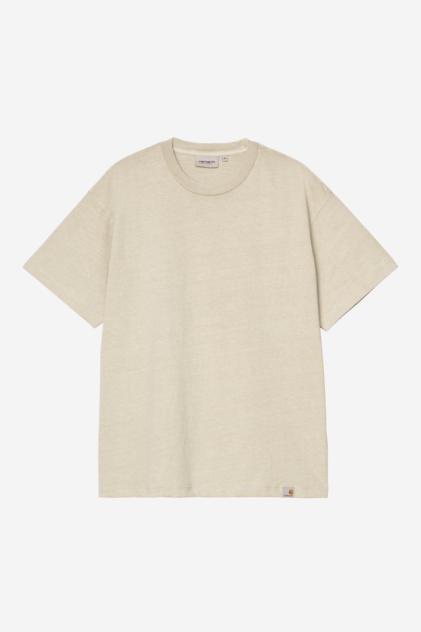 S/S Rggd T-Shirt fleur de sel/garment dyed | Bildmaterial bereitgestellt von SHOES.PLEASE.