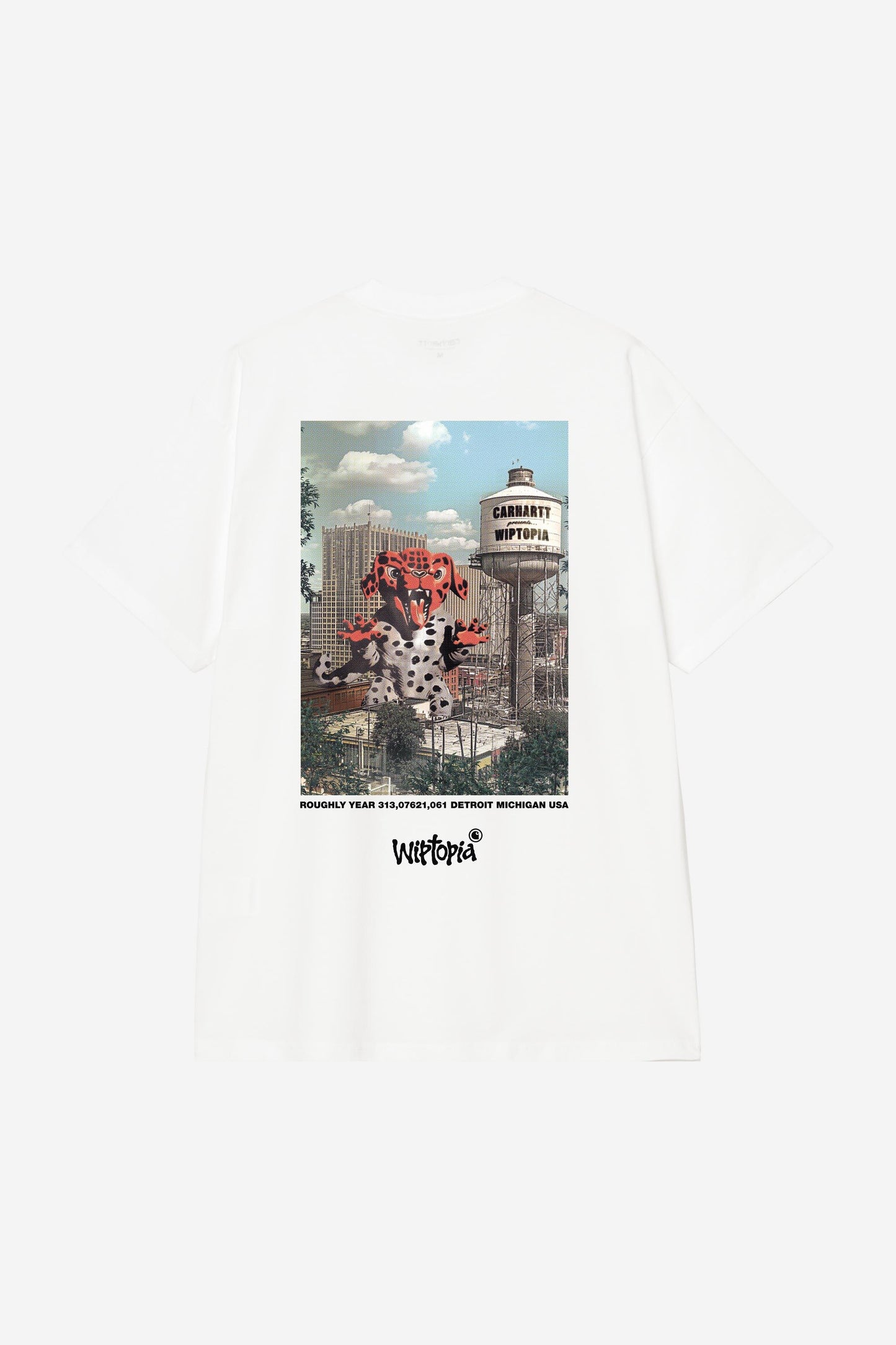 S/S Wiptopia T-Shirt white | Bildmaterial bereitgestellt von SHOES.PLEASE.