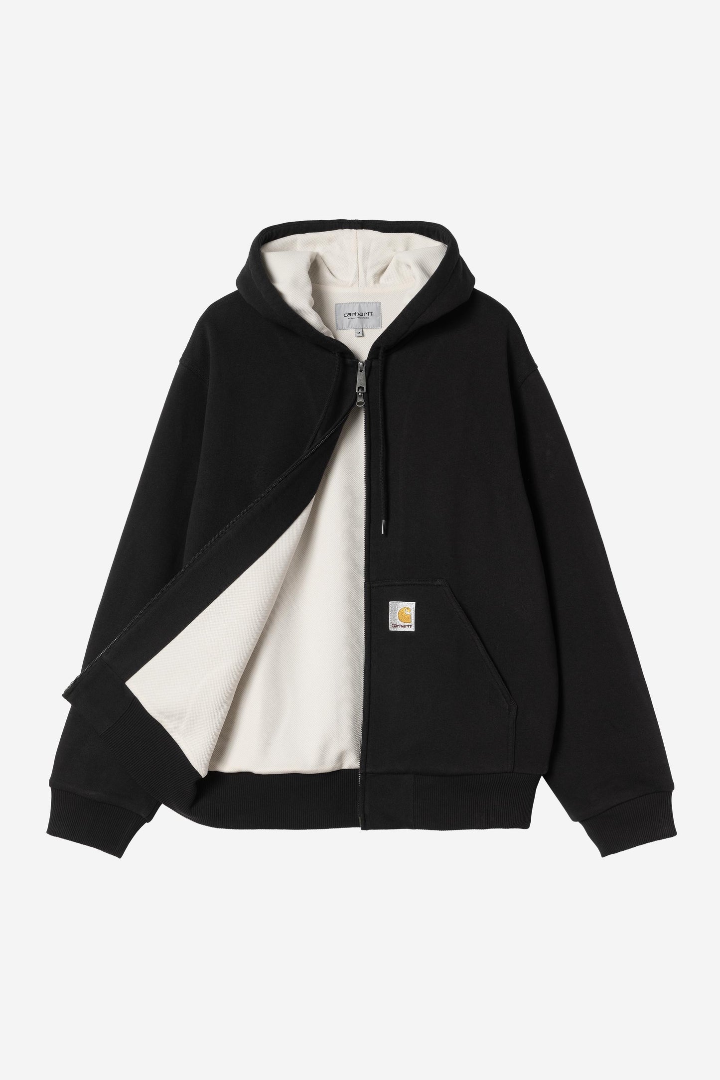 Active Sweat Jacket black/stone washed | Bildmaterial bereitgestellt von SHOES.PLEASE.
