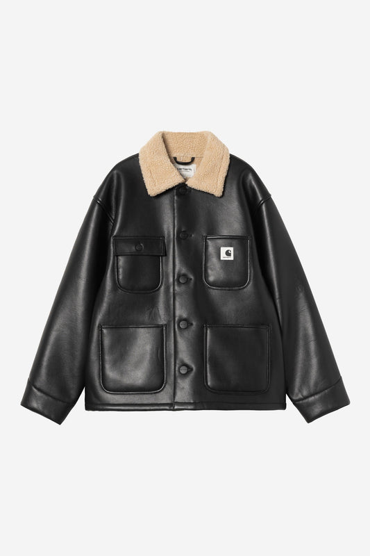 W Shepton OG Michigan Coat black / natural