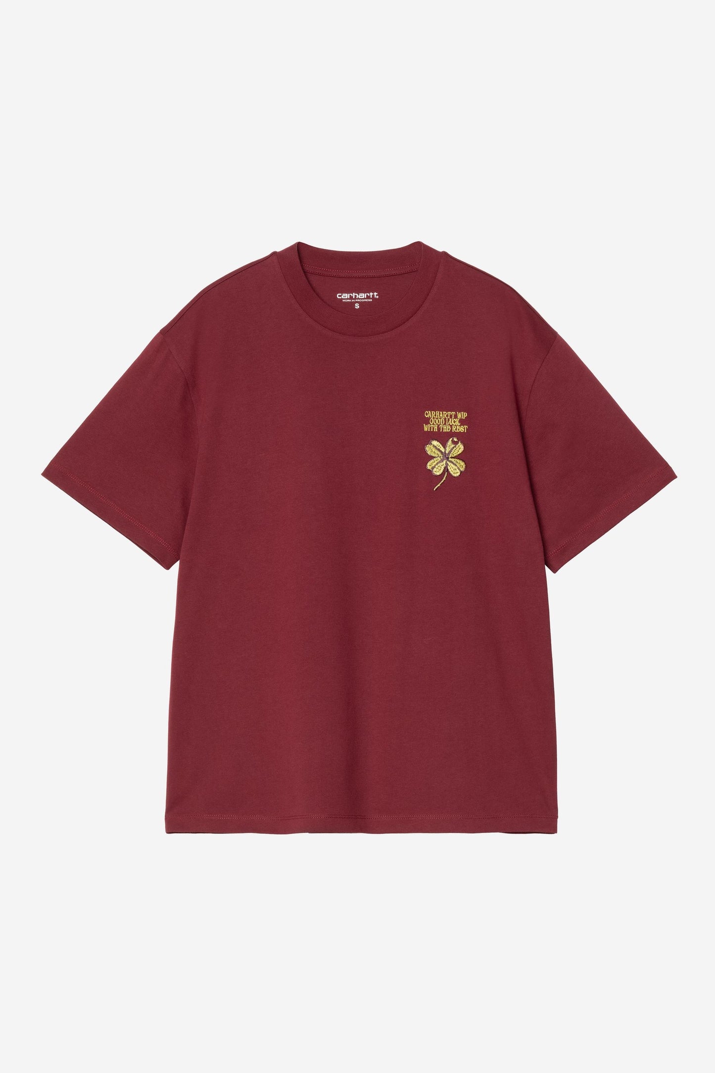 W S/S Clover T-Shirt marsala | Bildmaterial bereitgestellt von SHOES.PLEASE.