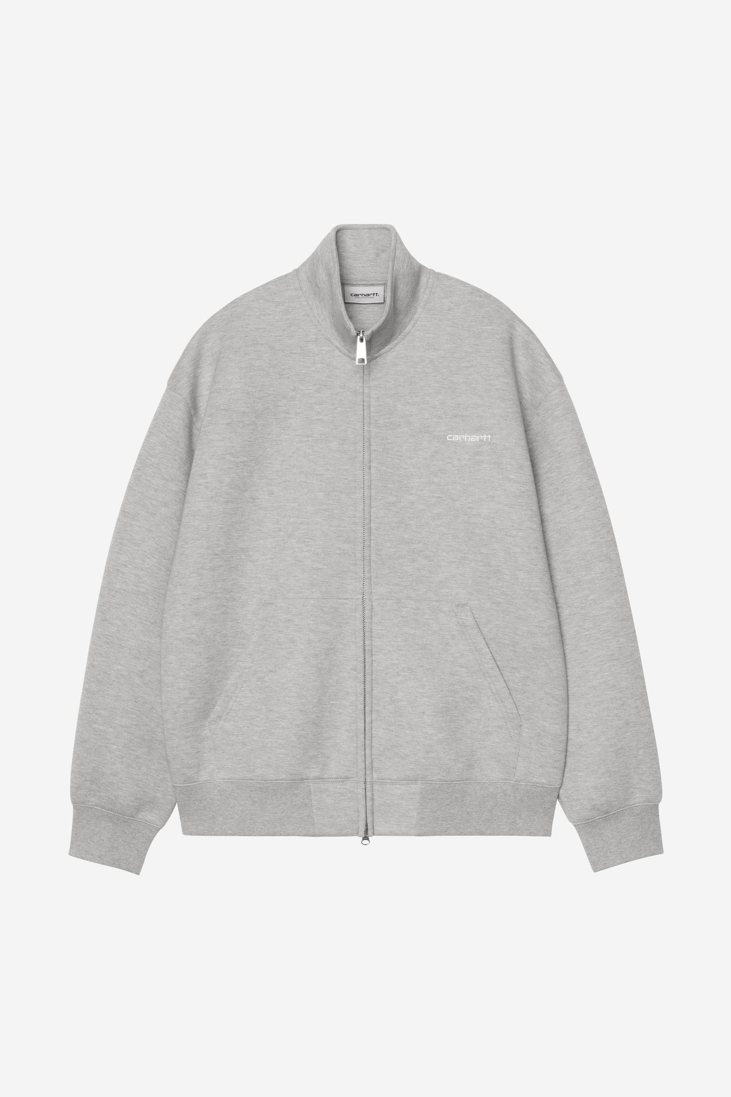 Alda Zip Sweat Jacket grey heather / white | Bildmaterial bereitgestellt von SHOES.PLEASE.