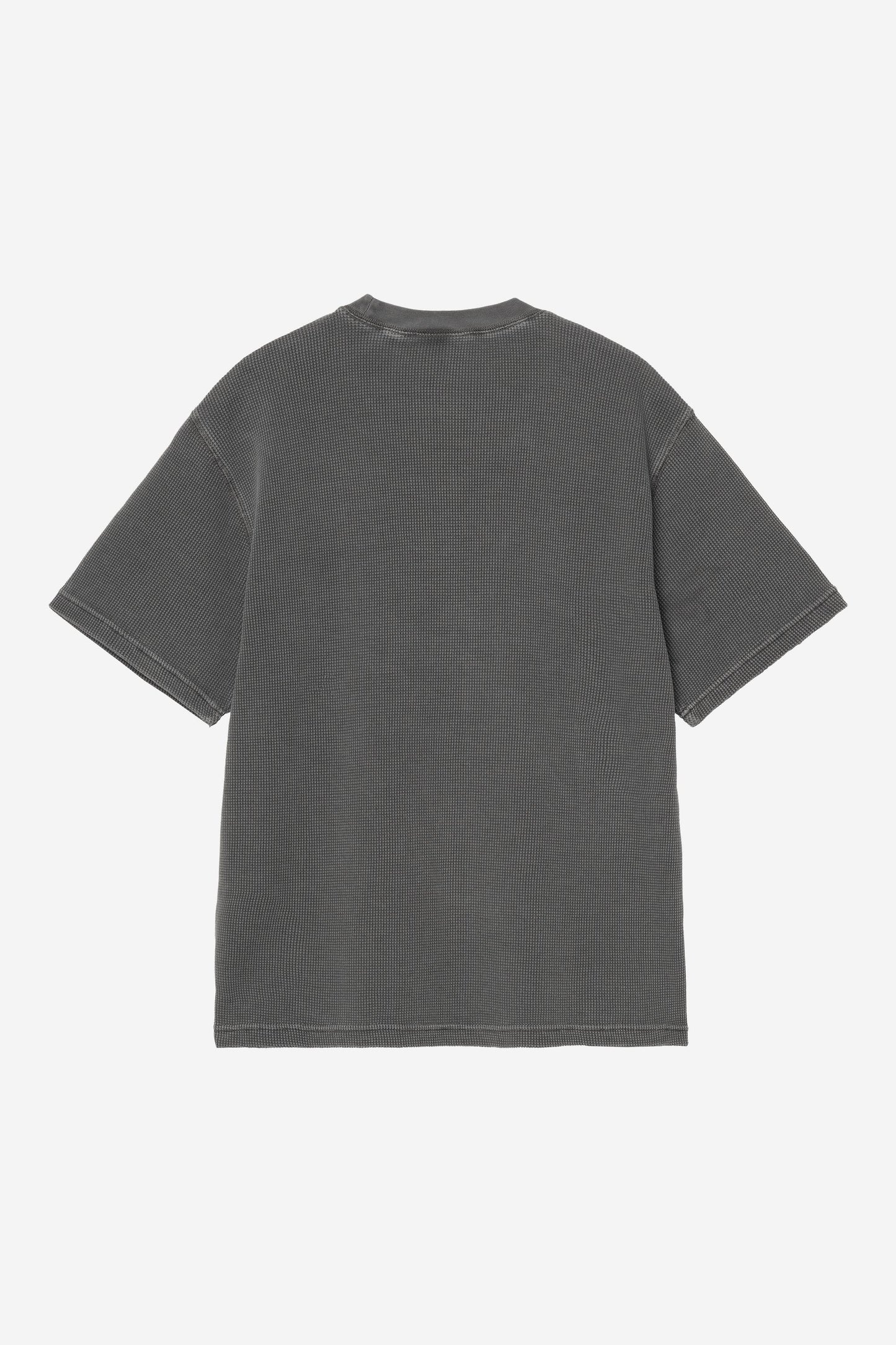 S/S Nelson Waffle T-Shirt black | Bildmaterial bereitgestellt von SHOES.PLEASE.