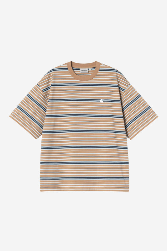 S/S Zane T-Shirt zane stripe, peanut