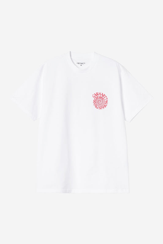 S/S Spirals T-Shirt white
