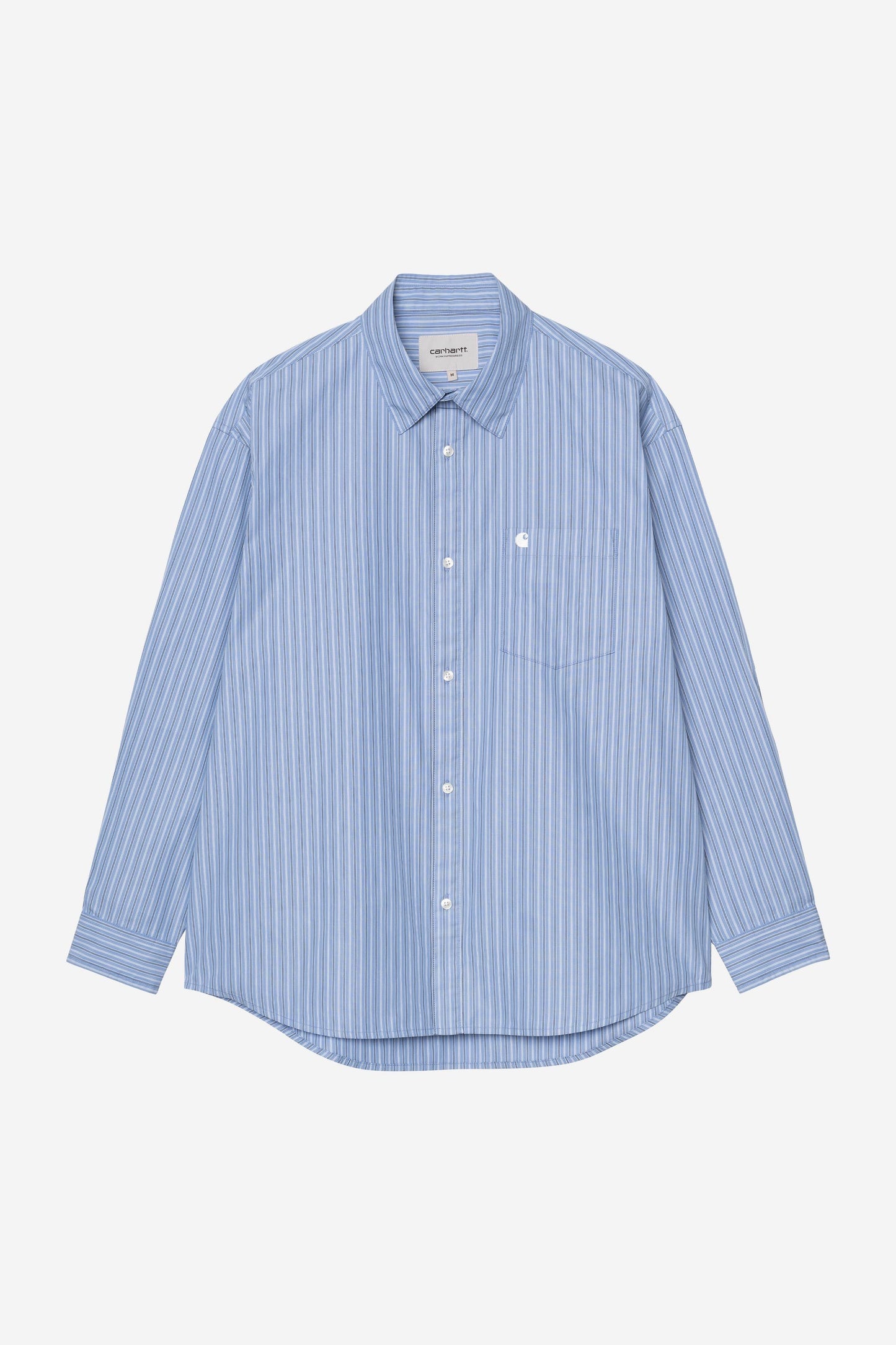 L/S Keene Shirt keene stripe, curacao | Bildmaterial bereitgestellt von SHOES.PLEASE.