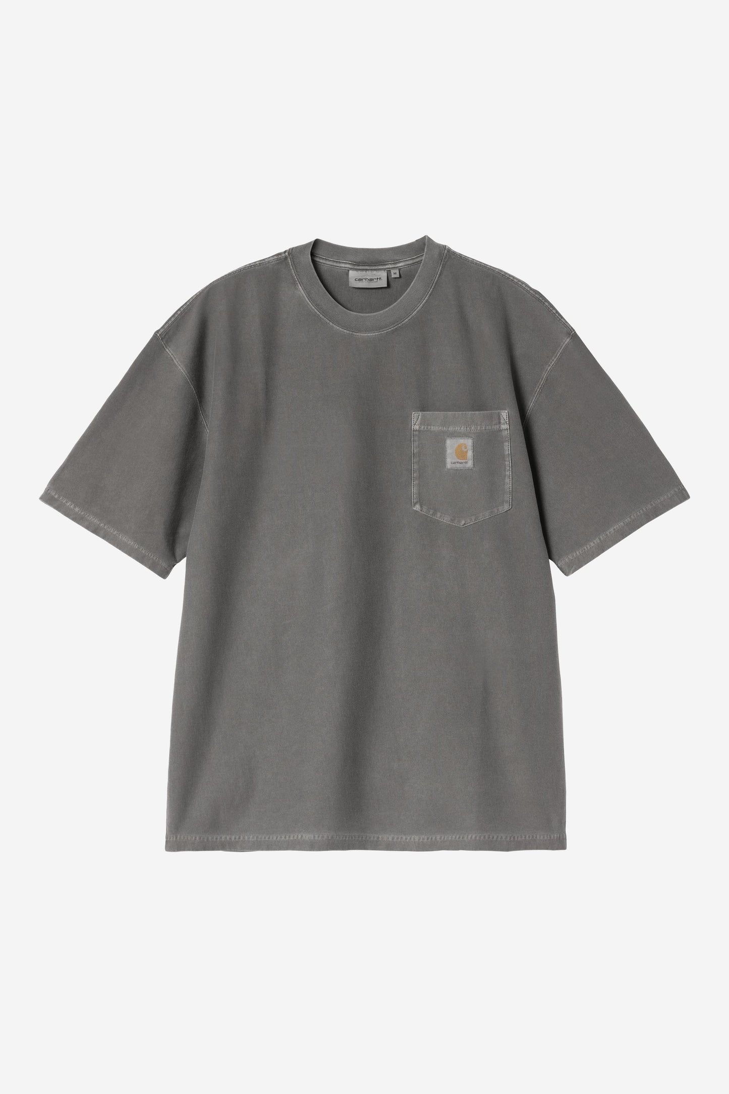 S/S Loose Pocket T-Shirt black /garment dyed | Bildmaterial bereitgestellt von SHOES.PLEASE.