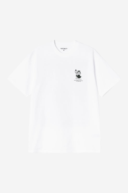 S/S Bumper Car T-Shirt white