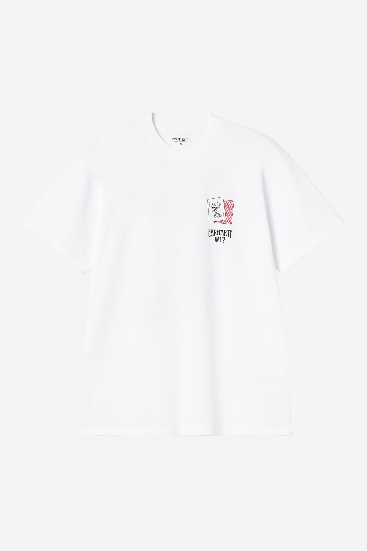 S/S Playing Cards T-Shirt white | Bildmaterial bereitgestellt von SHOES.PLEASE.