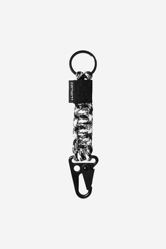 Rope Keyholder wax / black