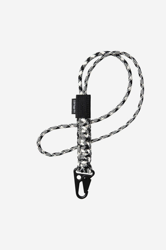 Rope Keychain wax / black