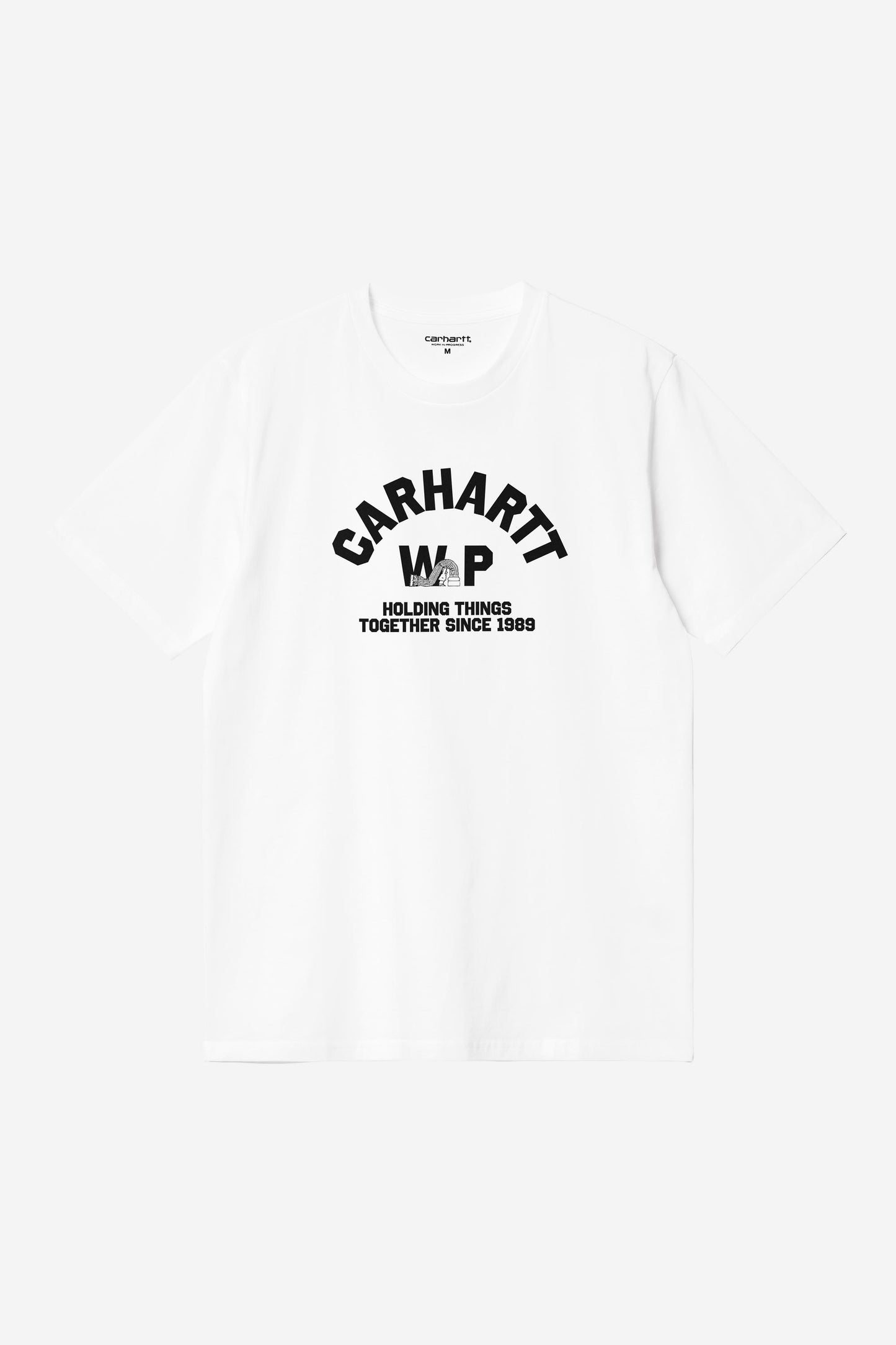 S/S Column T-Shirt white | Bildmaterial bereitgestellt von SHOES.PLEASE.