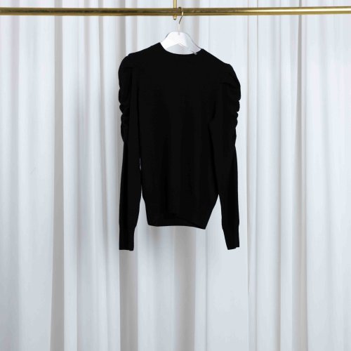 Cashmere Dames Trui Pofmouw Mave Zwart black