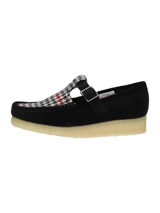 Wallabee T Bar black tweedcomb