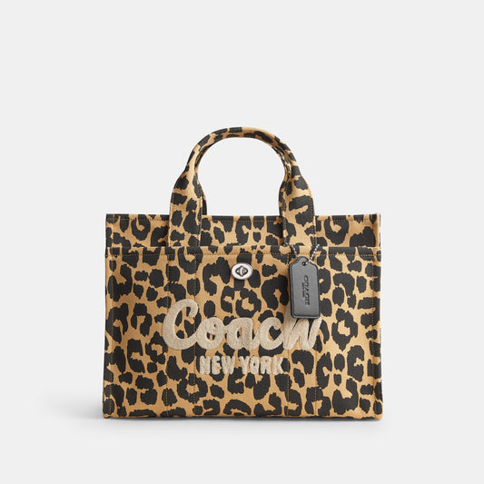 L Cargo Tote leopard