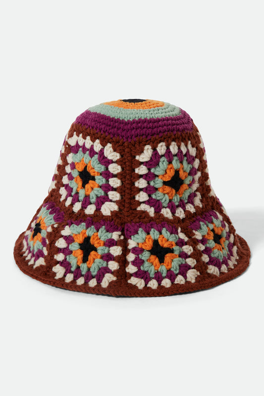 CROCHET KNIT BUCKET HAT mxclr