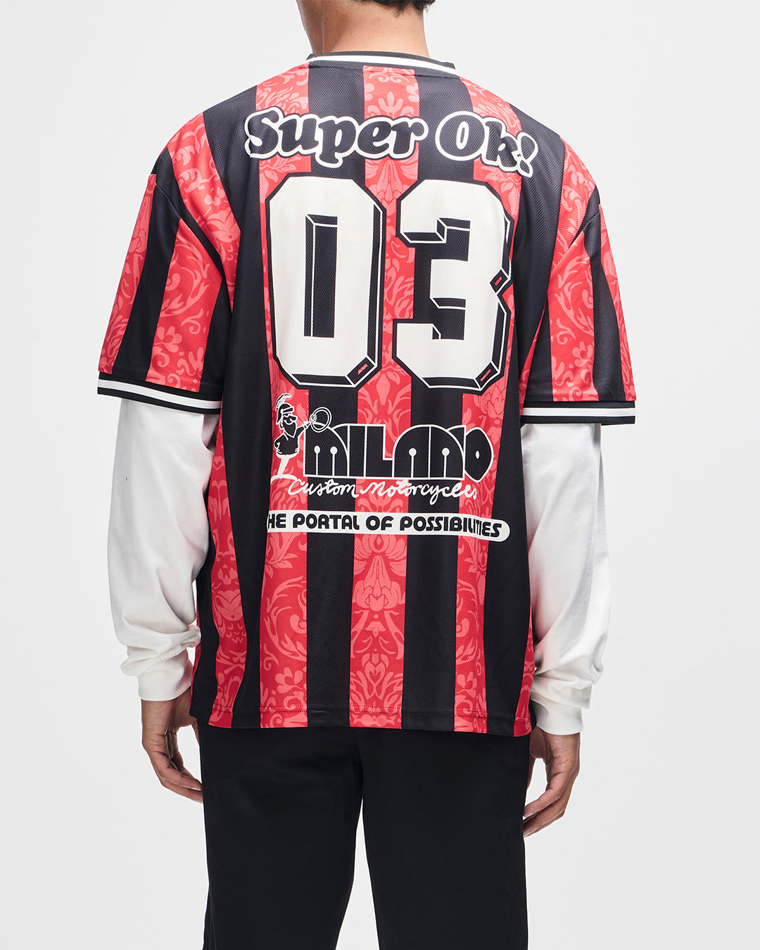 Nouveau Moto Tee fiery red | Bildmaterial bereitgestellt von SHOES.PLEASE.