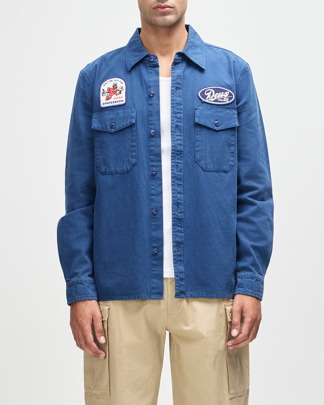 Nomad Shirt mechanic blue | Bildmaterial bereitgestellt von SHOES.PLEASE.