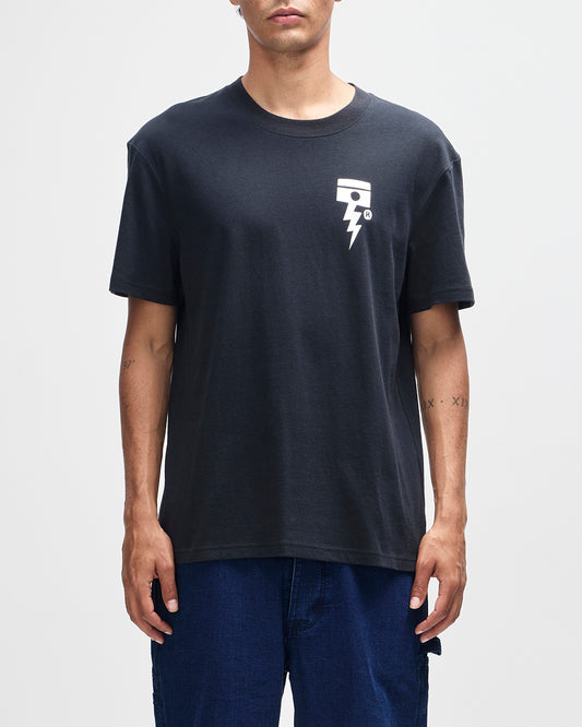 Pisstin Tee black